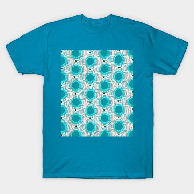 Spring Bubbles (MD23SPR27) T-Shirt by Maikell Designs